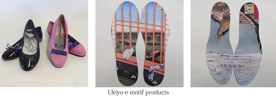 Ukiyo-e motif products